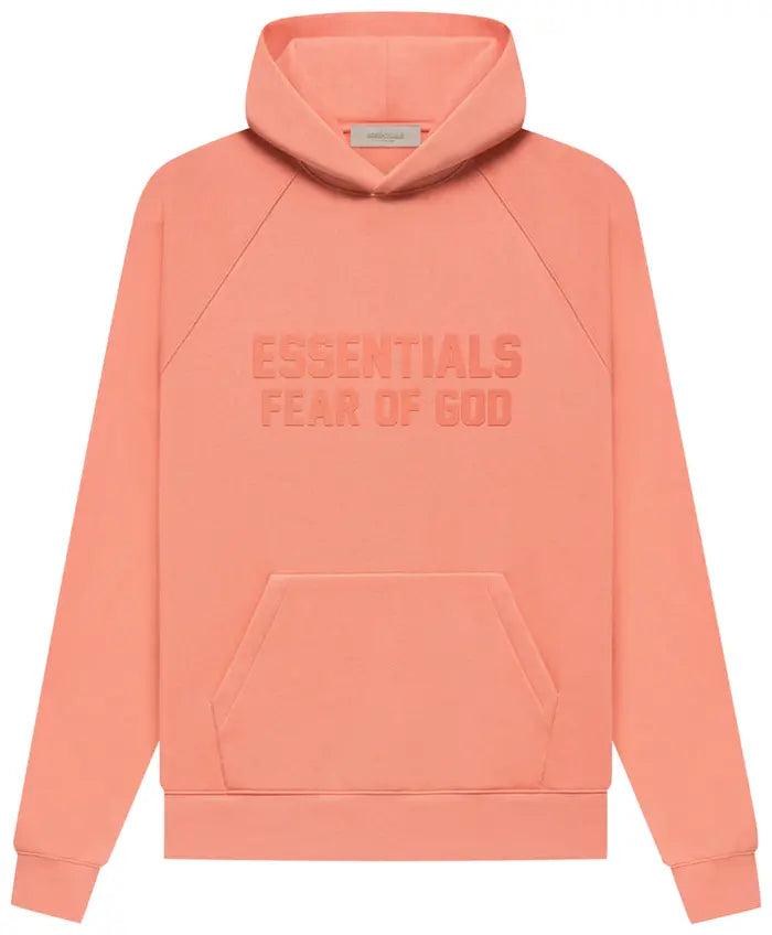 Fear of God Essentials Hoodie 'Coral'