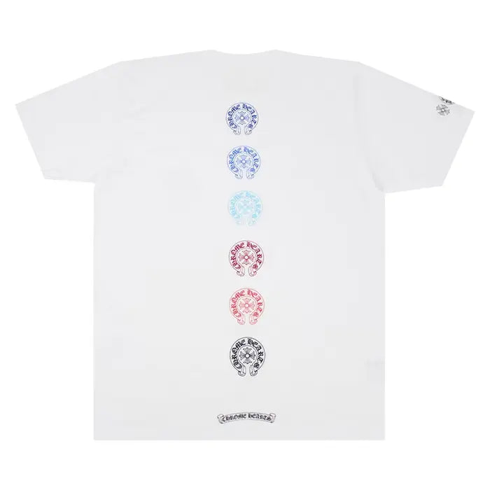Chrome Hearts Multicolor Horseshoe T-Shirt 'White'