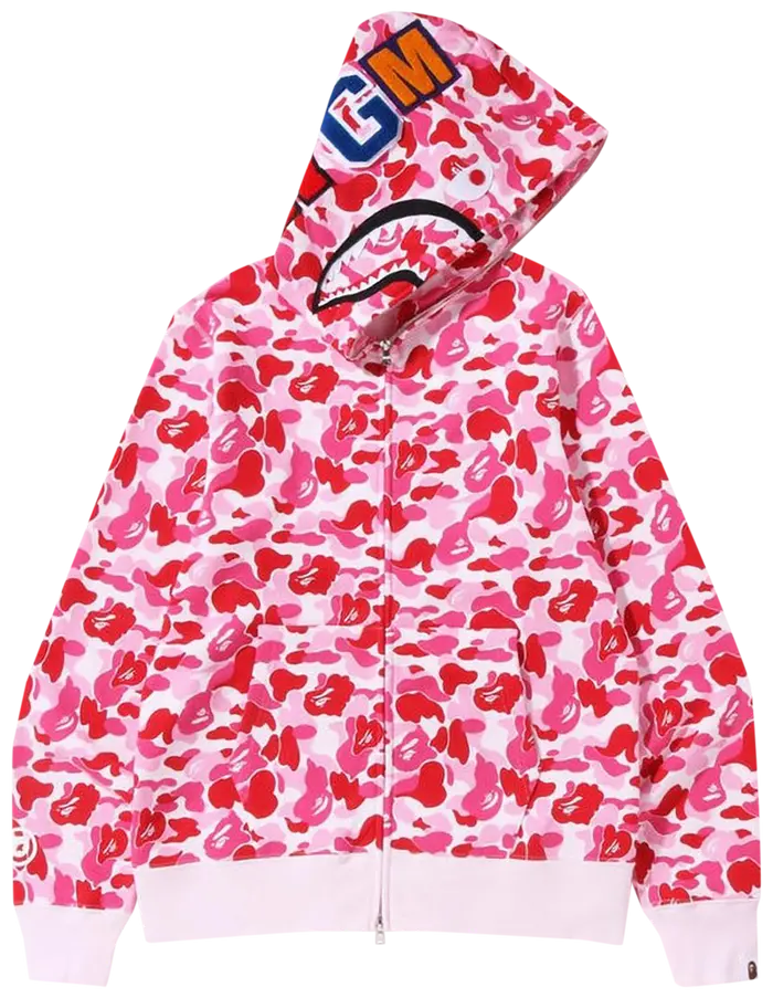 BAPE Color Camo Shark Full Zip Hoodie