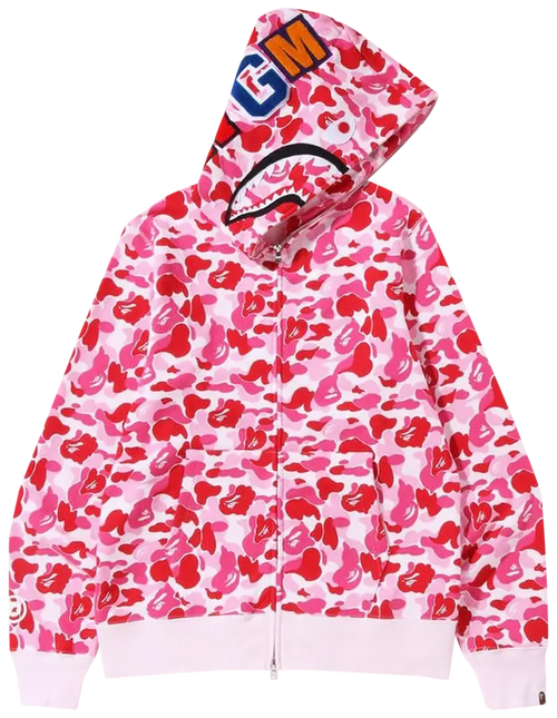 BAPE Color Camo Shark Full Zip Hoodie