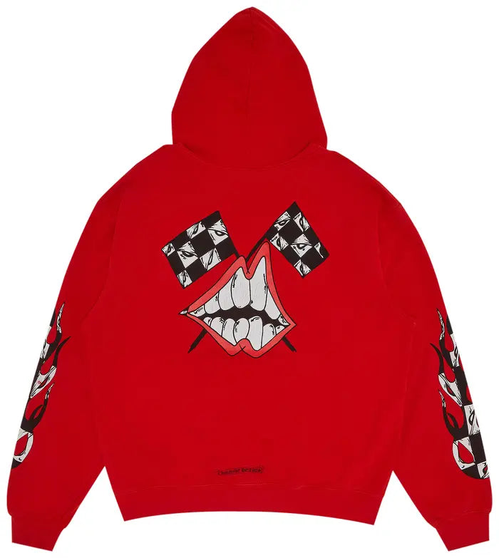 Chrome Hearts x Matty Boy Flames Hoodie 'Red'