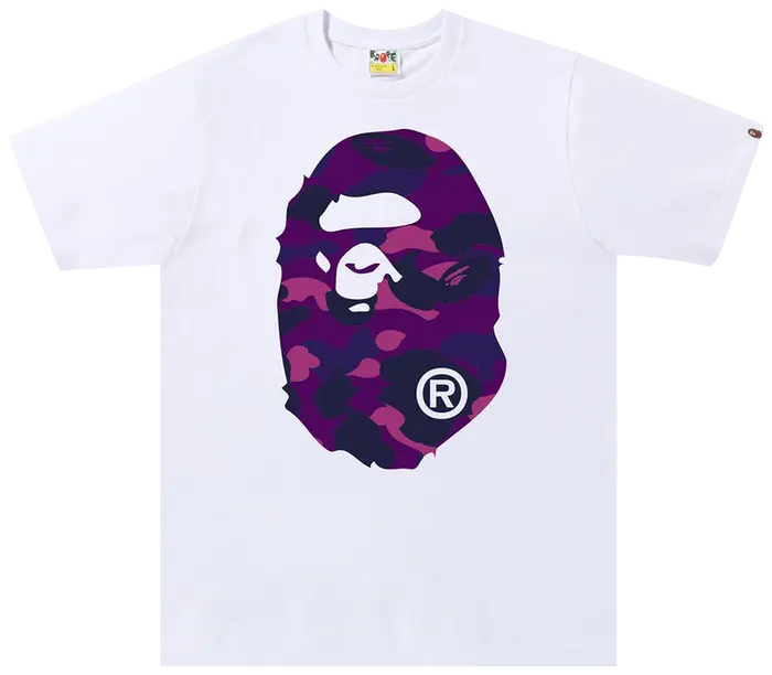 BAPE ABC Camo Big Ape Head Tee