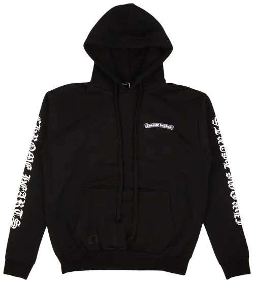 Chrome Hearts Script Logo Hoodie 'Black'
