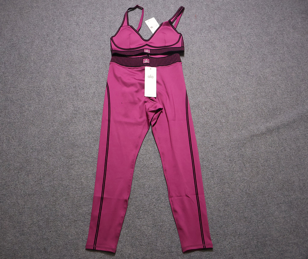 ALO Sports Bra And Leggings Sets