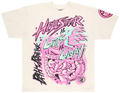 Hellstar No Guts No Glory T-Shirt 'White/Pink'