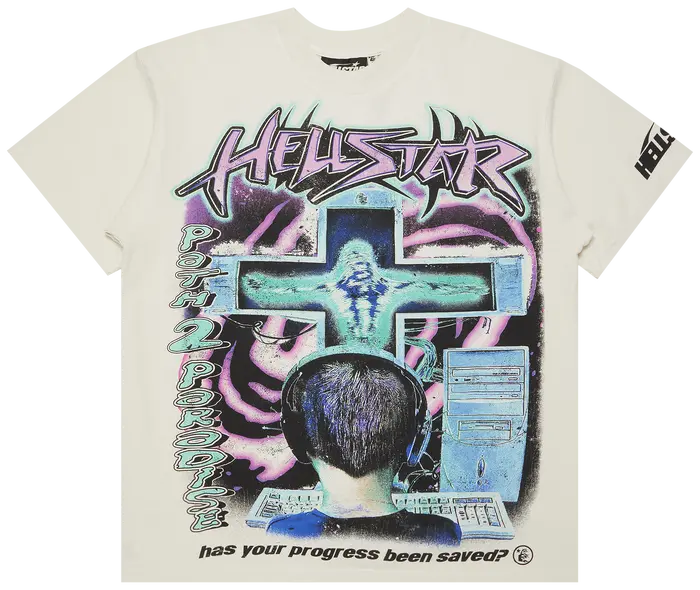 Hellstar Online T-Shirt 'White'