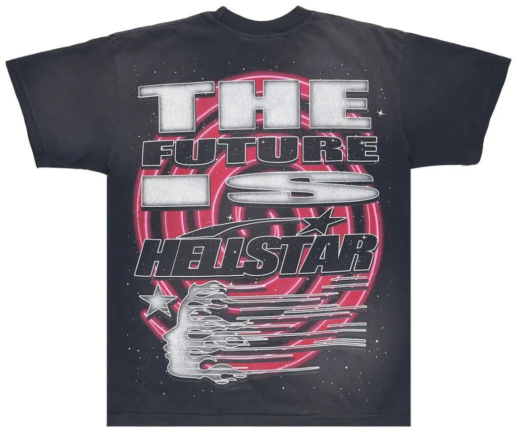 Hellstar Goggle T-Shirt 'Black/Blue'