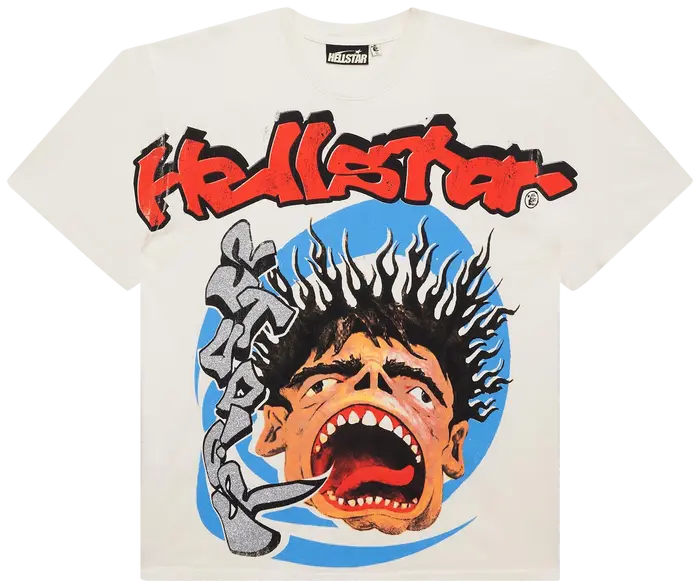 Hellstar Studios Screaming Kid T-Shirt 'White'