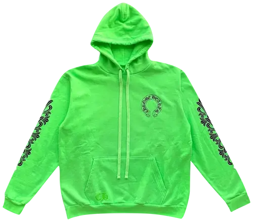 Chrome Hearts Ultra Festival Hoodie 'Neon Green'