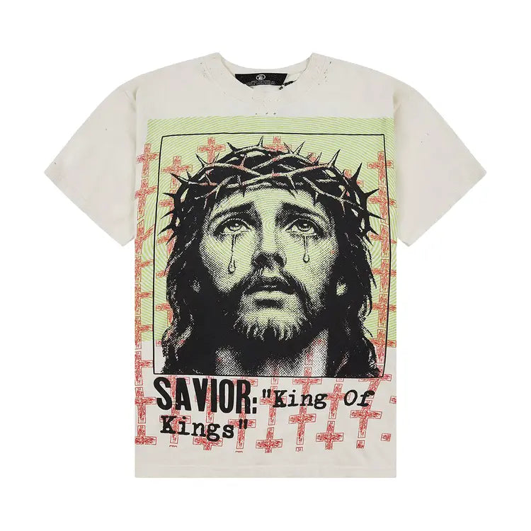 Hellstar Jesus T-Shirt 'White'