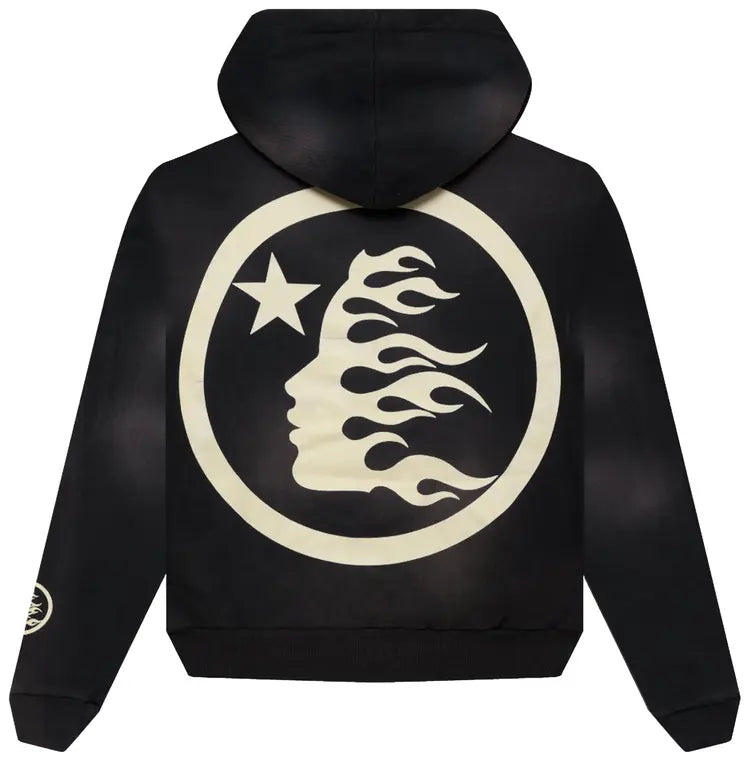 Hellstar Greatest Hits Smoke Uniform Hoodie 'Black'