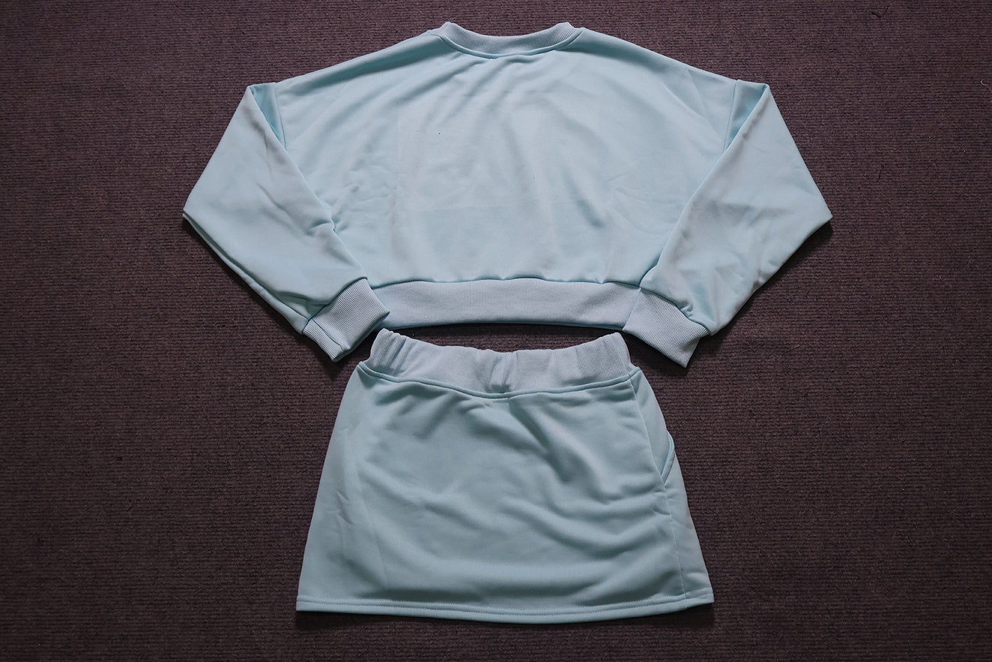 ALO Long Sleeve and Skirt Set