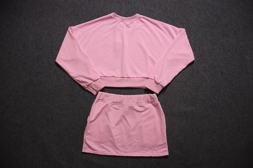 ALO Long Sleeve and Skirt Set