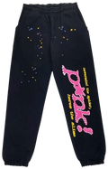 Sp5der P*nk Sweatpants 'Black'