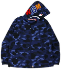 BAPE Color Camo Shark Full Zip Hoodie