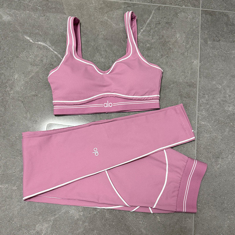 ALO Sports Bra And Leggings Sets